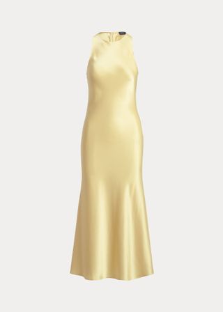 Polo Ralph Lauren + Bias-Cut Double-Faced Satin Gown