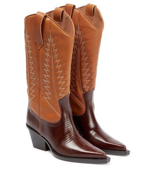 Paris Texas + Embossed Cowboy Boots