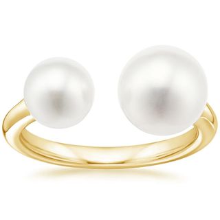 Brilliant Earth + Fête Cultured Pearl Open Cocktail Ring