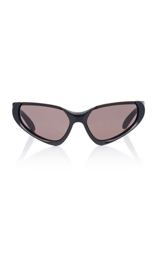 Balenciaga + Cat-Eye Nylon Sunglasses