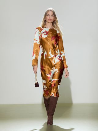 Reformation + Davina Silk Dress