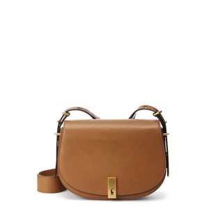 Polo Ralph Lauren + Polo ID Calfskin Saddle Bag