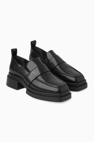 COS + Chunky Leather Loafers