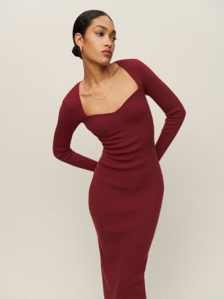 Reformation + Tenore Cashmere Sweater Dress