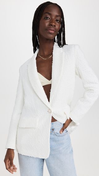 Endless Rose + Boyfriend Statement Single Breast Blazer