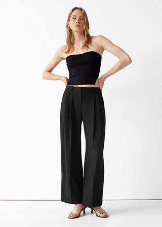 & Other Stories + Wide Low Waist Trousers