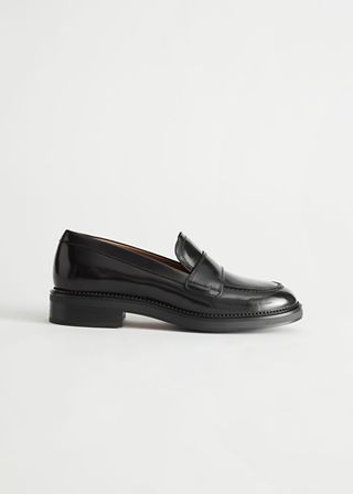 & Other Stories + Leather Penny Loafers