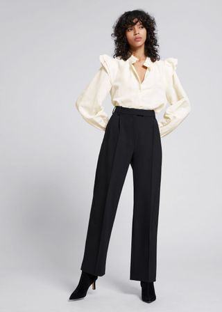 
Other Stories + Tailored Relaxed Fit Trousers