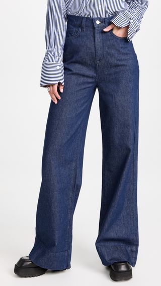 Triarchy + Ms. Triarchy High Rise Straight Leg Jeans