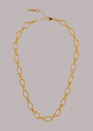 Whistles + Oval Chain Necklace