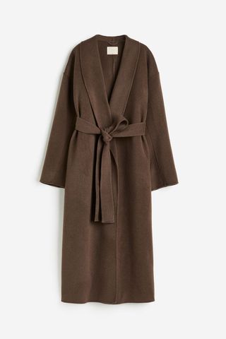 H&M + Felted Wool Coat