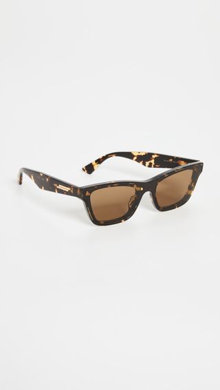 Bottega Veneta + New Entry Cat Eye Sunglasses