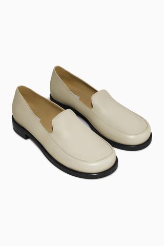 COS + Leather Moccasin Loafers