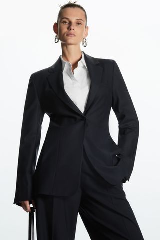 COS + Slim-Fit Tailored Wool Blazer