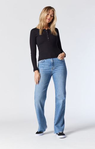 Mavi + Victoria Wide Leg Jeans