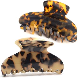 Fsmiling + Tortoise Shell Claw Clips