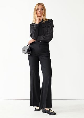 & Other Stories + Tailored Flared Trousers