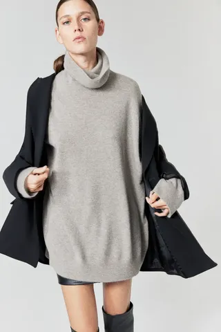 H&M + Cashmere Turtleneck Sweater