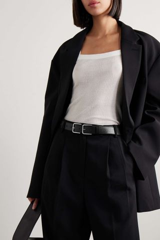 The Frankie Shop + Willow Leather Belt