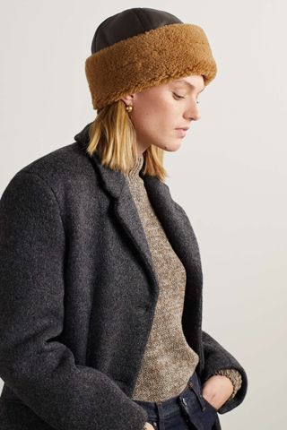 Toteme + Shearling Hat