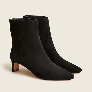 J.Crew + Stevie Ankle Boots in Suede