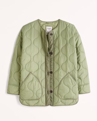 Abercrombie + Quilted Liner Jacket