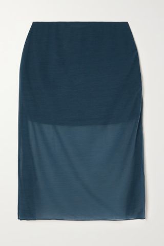 Supriya Lele + Draped Jersey Skirt