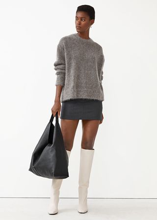 & Other Stories + Relaxed Knit Jumper