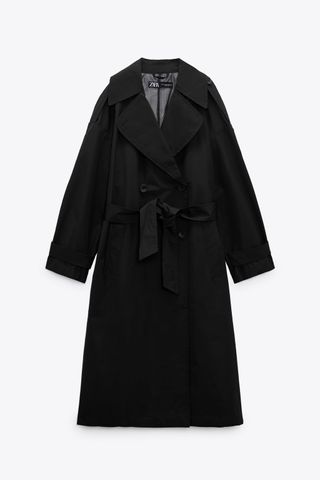 Zara + Trench Coat With Belt