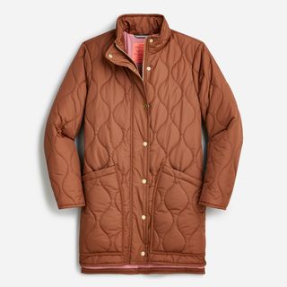 J.Crew + New Quilted Cocoon Puffer Coat