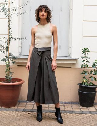 Pixie Market + Anais Pleated Skirt