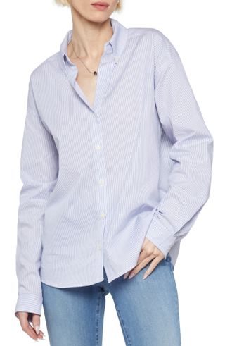 Nydj + Stevie Stripe Button-Down Shirt