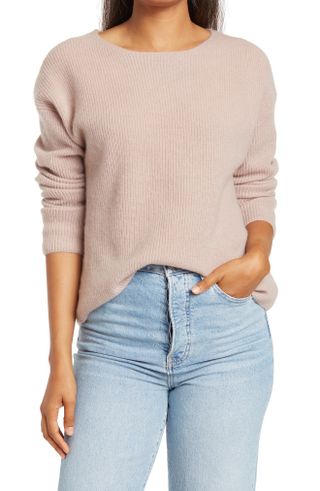MAGASCHONI + Cashmere Ribbed Sweater