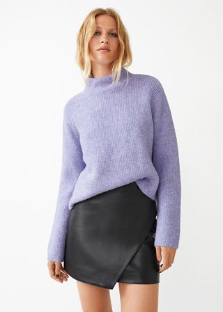 & Other Stories + Mock Neck Sweater