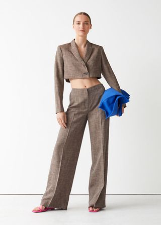 & Other Stories + Straight Tailored Trousers