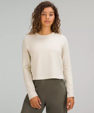 lululemon + Classic-Fit Cotton-Blend Long Sleeve Shirt