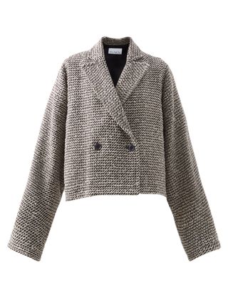 Raey + Unstructured Wool-Blend Tweed Jacket