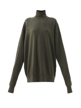 Raey + Responsible Cashmere-Blend Roll-Neck Sweater