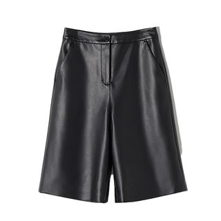 Who What Wear Collection + Chreene Vegan-Leather Shorts