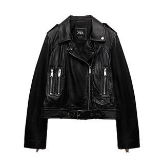 Zara + Leather Jacket