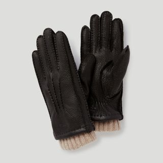 Roots + Cuff Deerskin Glove