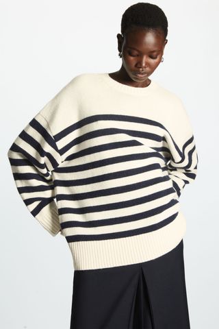 COS + Relaxed-Fit Wool Jumper