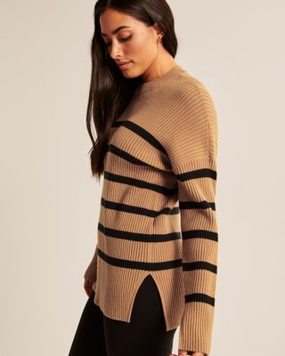 Abercrombie & Fitch + LuxeLoft Legging-Friendly Crew Sweater