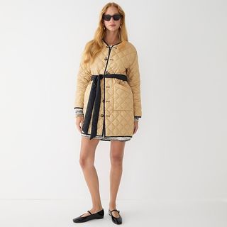 J.Crew + Reversible Quilted Lightweight Greenwich Jacket