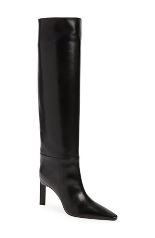 The Attico + Vitto Pointed Toe Knee High Boot