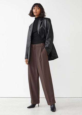 & Other Stories + Tapered High Waist Pants