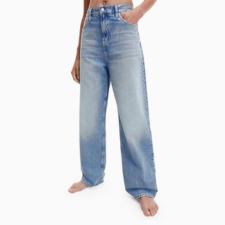 Calvin Klein + High Rise Relaxed Jeans