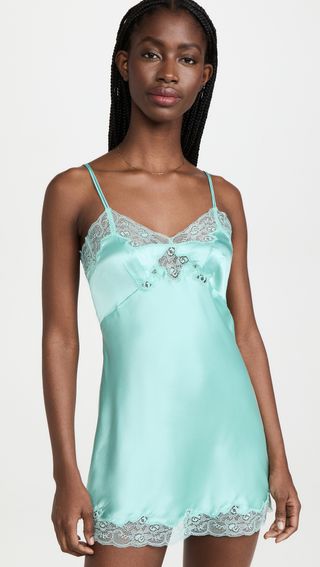 Only Hearts + Silk Charmeuse Mini Slip