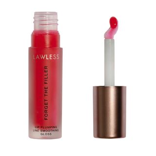 Lawless + Forget The Filler Lip Plumper Line Smoothing Gloss in Cherry Vanilla