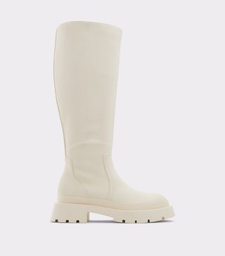Aldo + Gworelle White Casual Boots